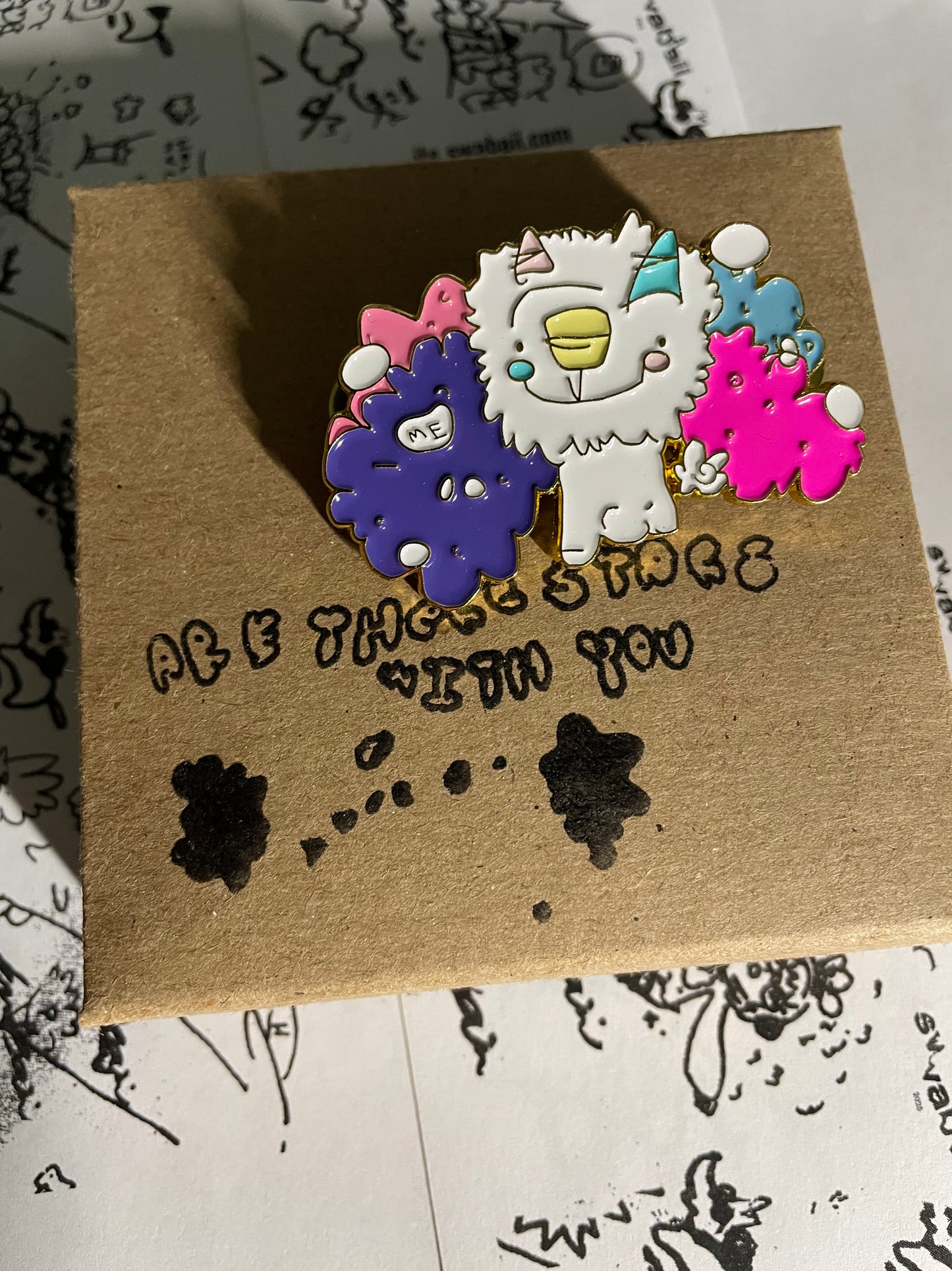 Lionley (𝚕𝚎𝚎.𝚘𝚑𝚗.𝚕𝚎𝚢) Soft Enamel