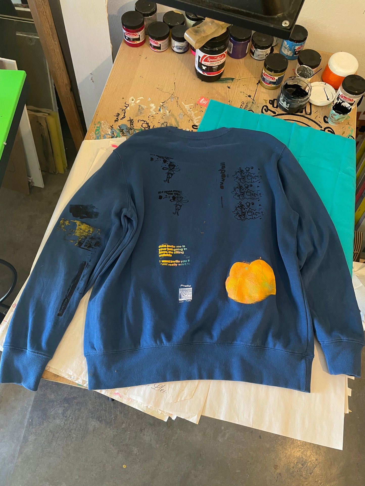 🐬 Blur and Orange Upcycled